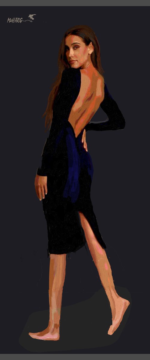 LITTLE BLACK DRESS #3 by Joe McHarg