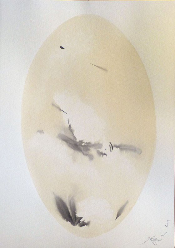 Birds of Carros #45, 29x41 cm