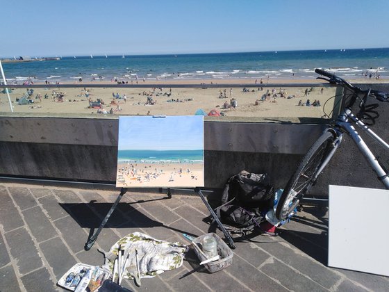 Bridlington Beach, Aug 10