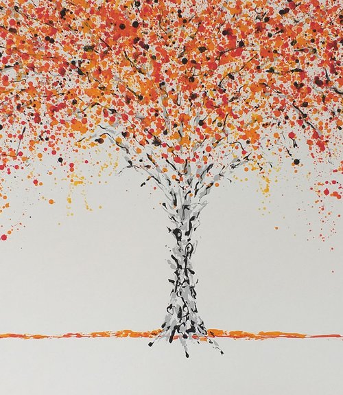 « Autumn Tree № 2 » by M.Y. by Max Yaskin