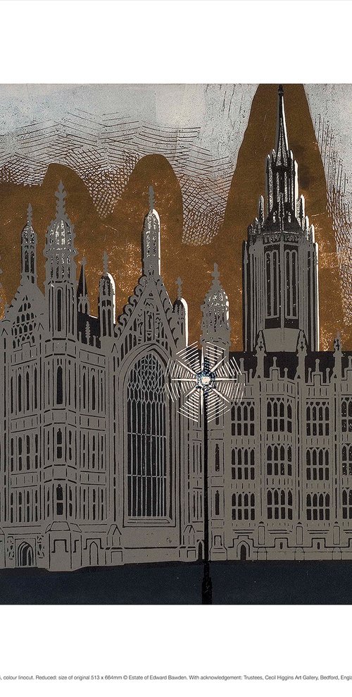 Palace of Westminster by Edward Bawden