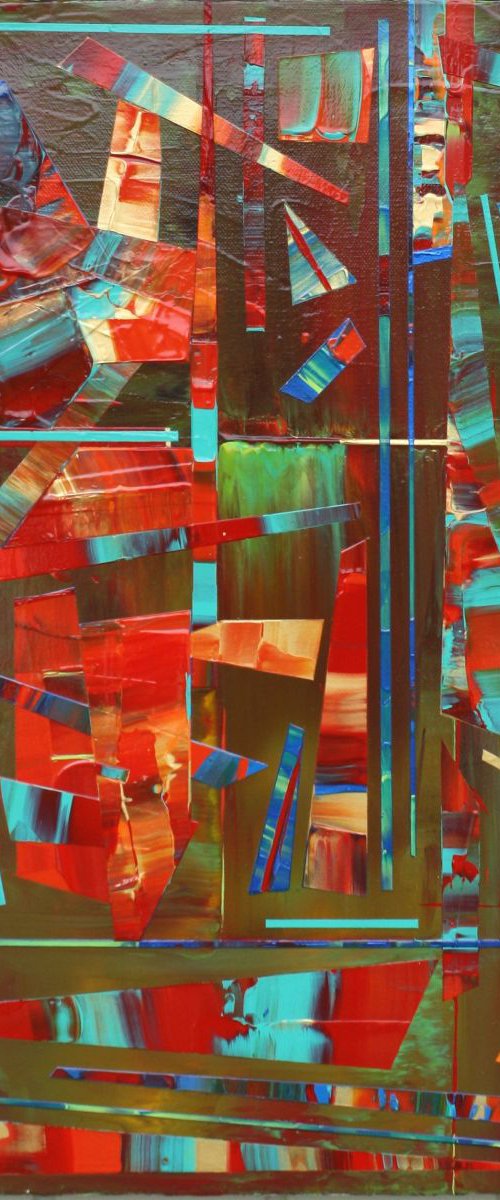 Geometric Abstract Concept 2 by Robert Lynn