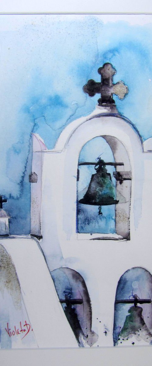 Secrets of Santorini 1 by Violeta Damjanovic-Behrendt