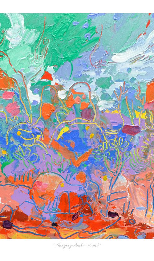 Hanging Rock Vivid by Joseph Villanueva