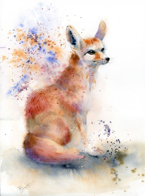 Fennec fox by Olga Tchefranov (Shefranov)