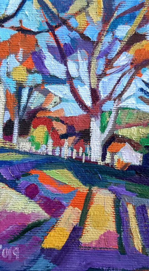 Shadows miniature 17x13 cm by Maja Đokić Mihajlović