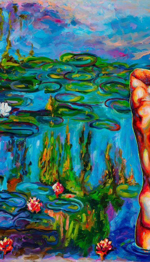 Skinny Dipping Sunday by Oleksandr Balbyshev