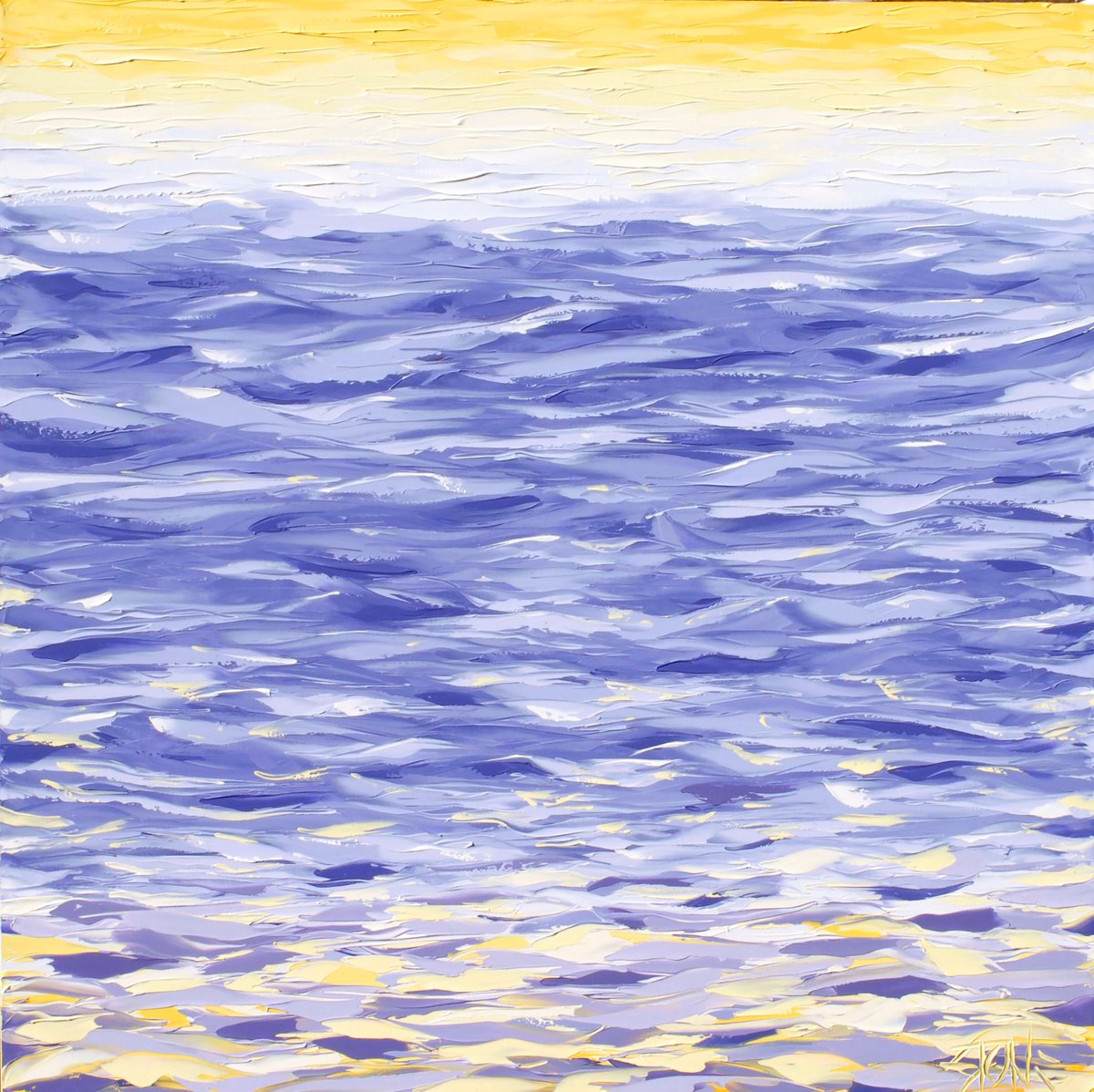 Turbulence By Bill Stone, 48 X 48, Artwork For Sale On Artfinder