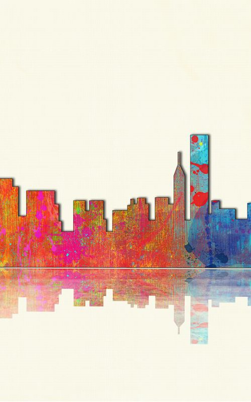 Skyline of Chicago 1 by Marlene Watson