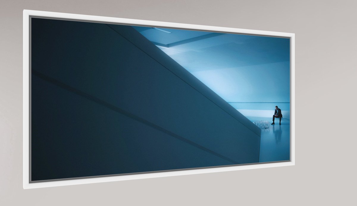 Geometric Photograph , Gele Dans Le Temps i?coule By Hyun De Grande, 41 X 22, Artwork For Sale On Artfinder