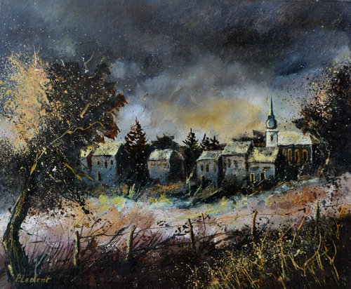 Village in my countryside  -6523 by Pol Henry Ledent
