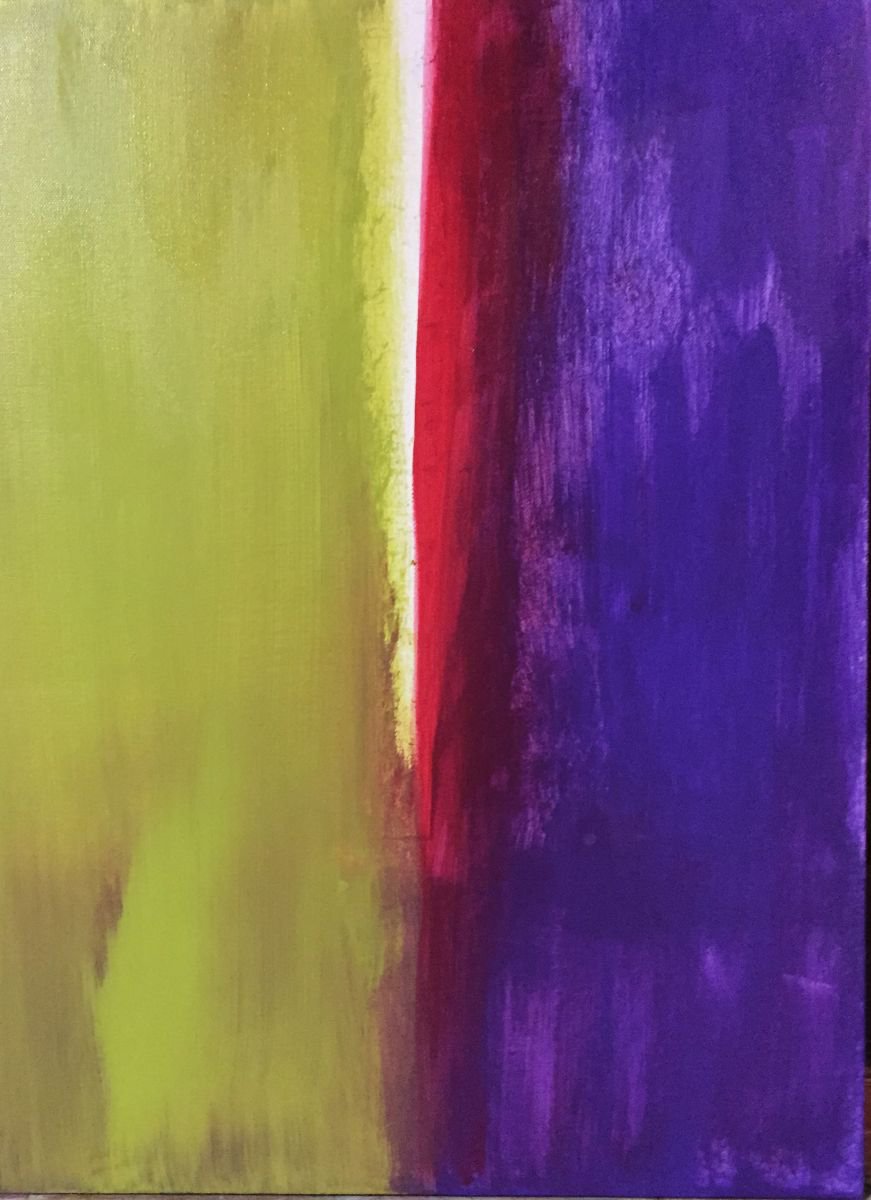 Abstract Acrylic Painting By Carolyn Shoemaker (Soma), 18 X 24, A Glimpse Of Light, Original Artwork
