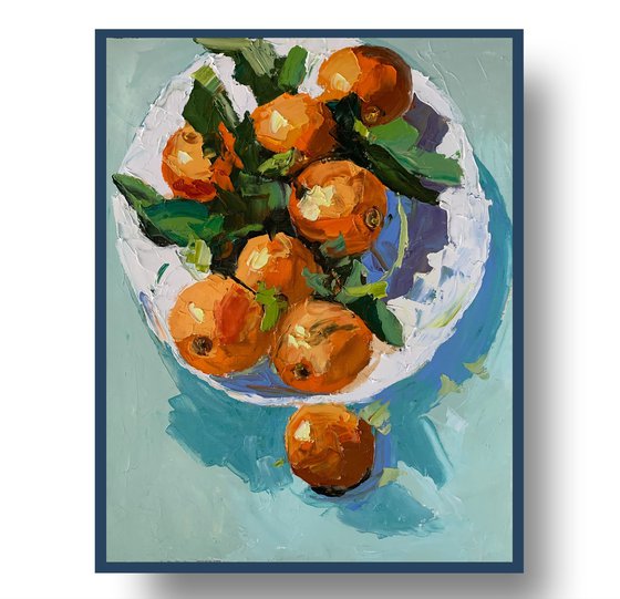 Tangerines, mandarins.