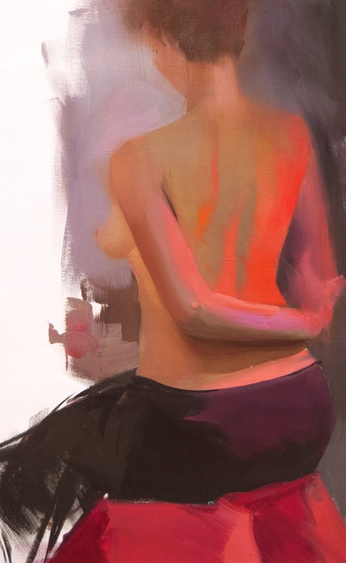 Female nude by Yuri Pysar