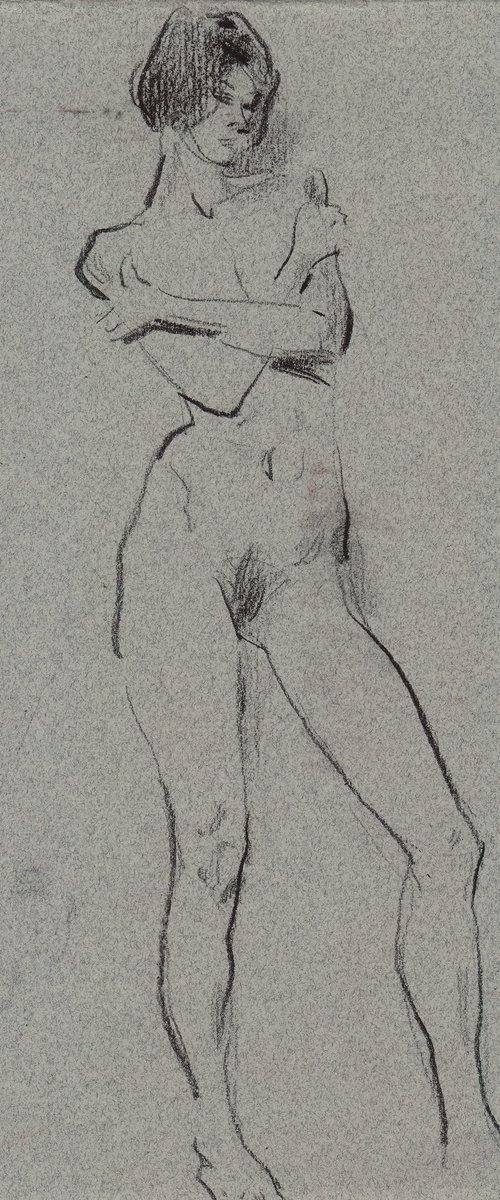 Nude 2 (Sketch) by Anastasia Borodina