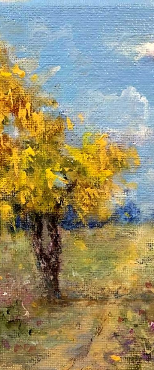 It's an Autumn magic day.. /free shipping in USA by Cristina Mihailescu