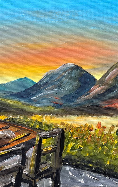 Blissful Evening by Aisha Haider