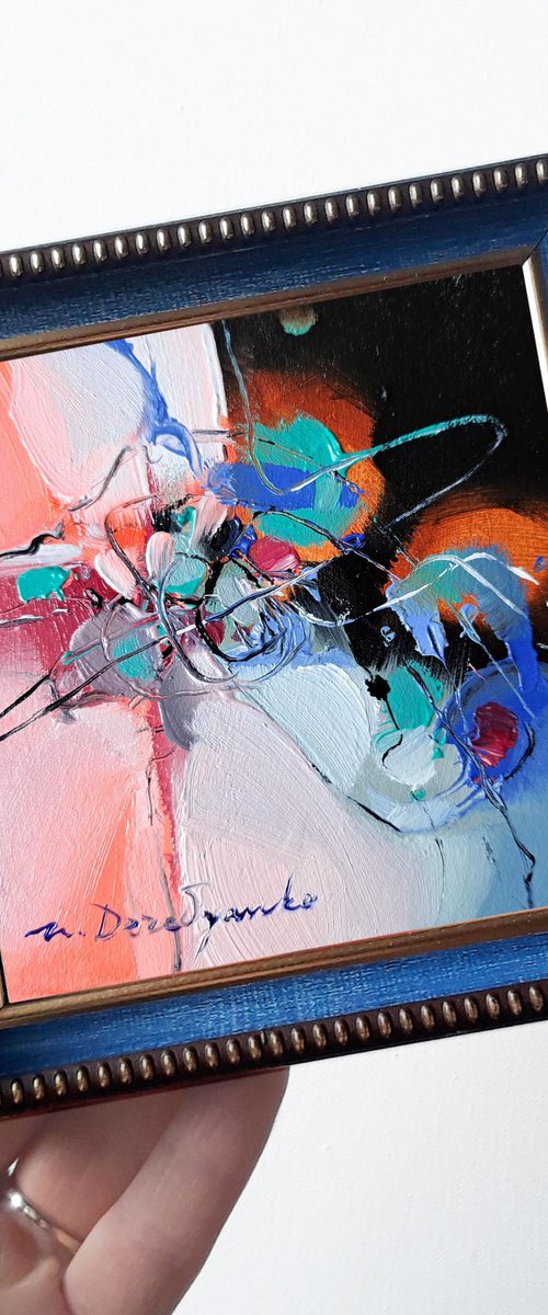 Abstract painting by Nataly Derevyanko