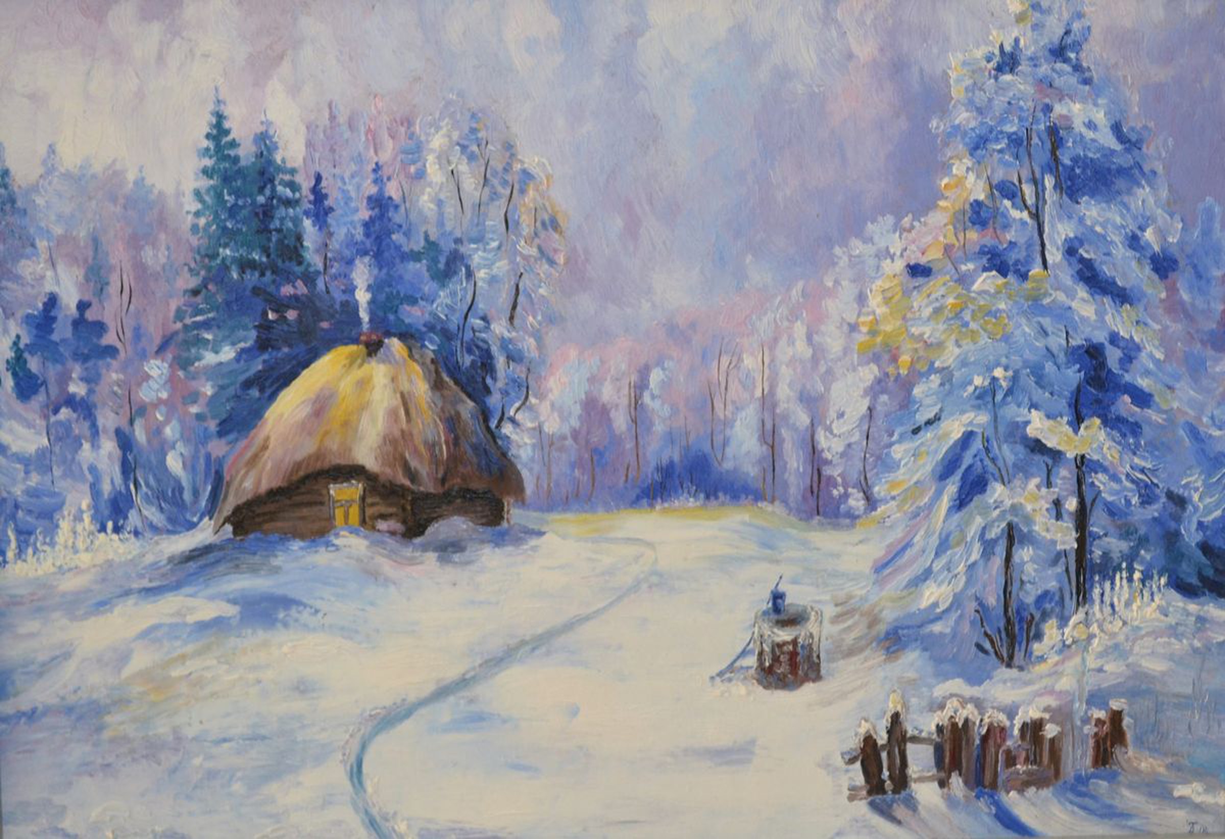 Winter Fairy Tale 2 By Tatyana Ambre Artfinder