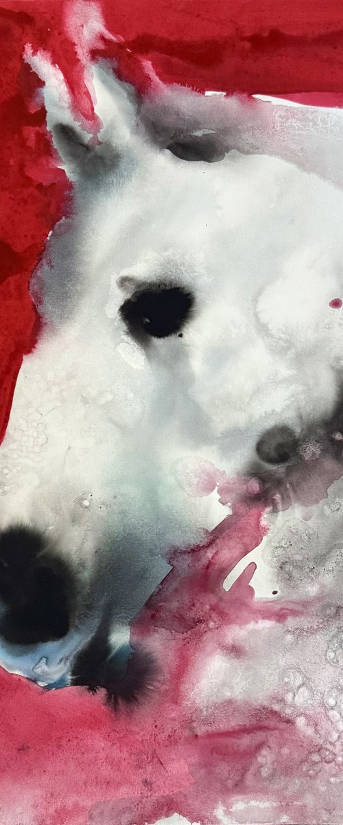 Red Horse by Belyaeva Oleksandra