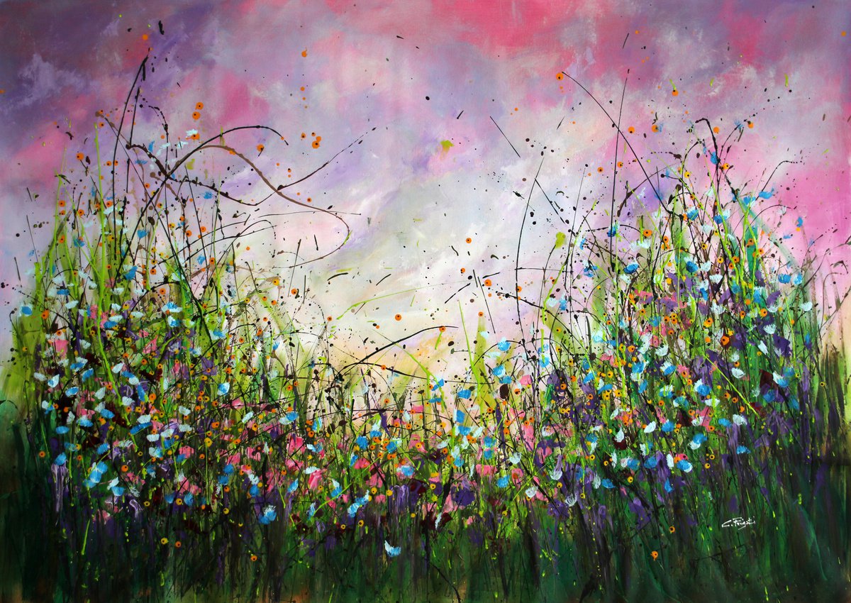 Charm And Passion #2 By Cecilia Frigati, 67 X 49, Artwork For Sale On Artfinder