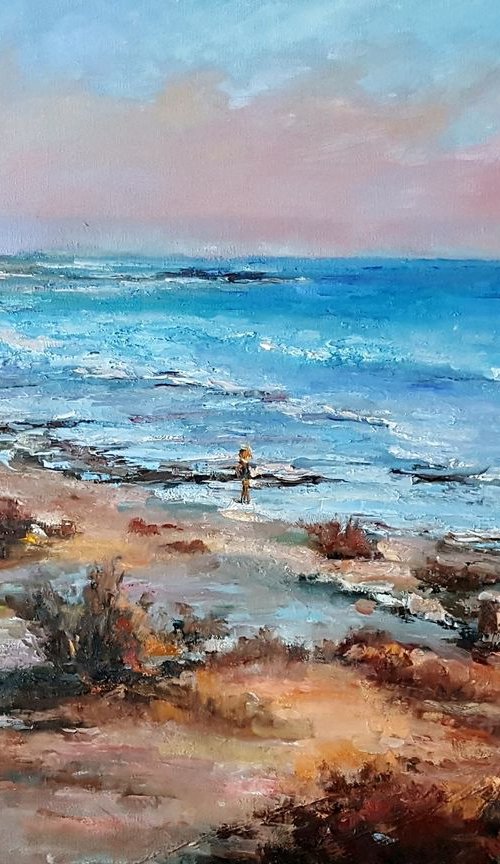 Sea coast by Olga Egorov