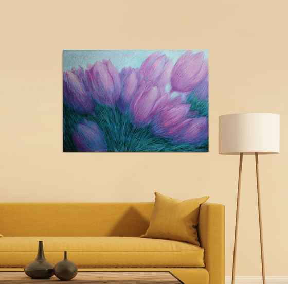 Violet Tulips