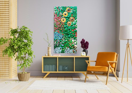 COLORFUL SUMMER GARDEN