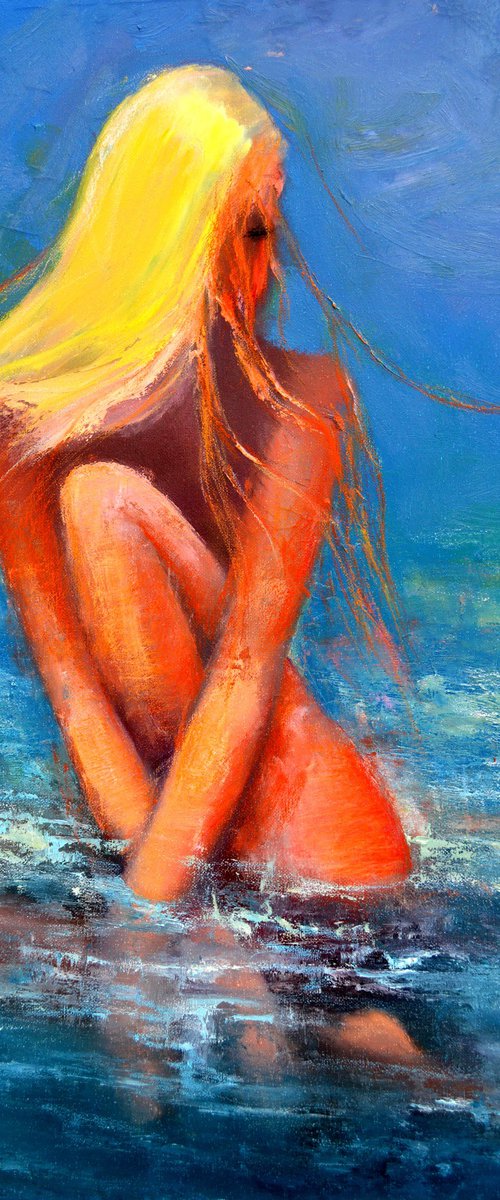 Solar Nymph: The Amber Glow by Lumina Studio