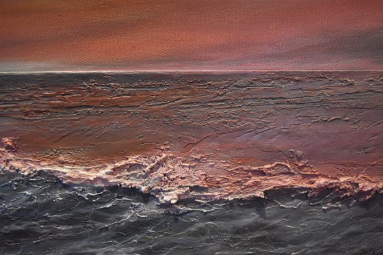 Shades of Scarlet Seas Seascapes