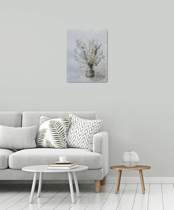 Delphinium 50x65 cm 2025