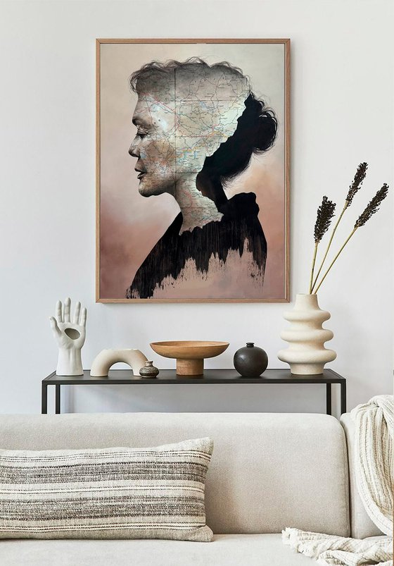 The Geography of Absence – Portrait on Map