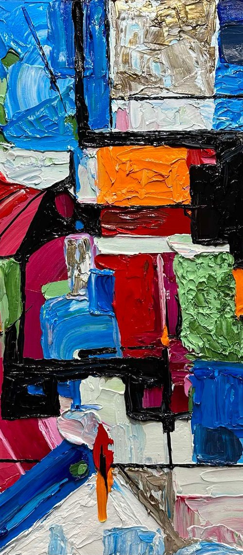 City of Colorful Thoughts by Elena Adele Dmitrenko