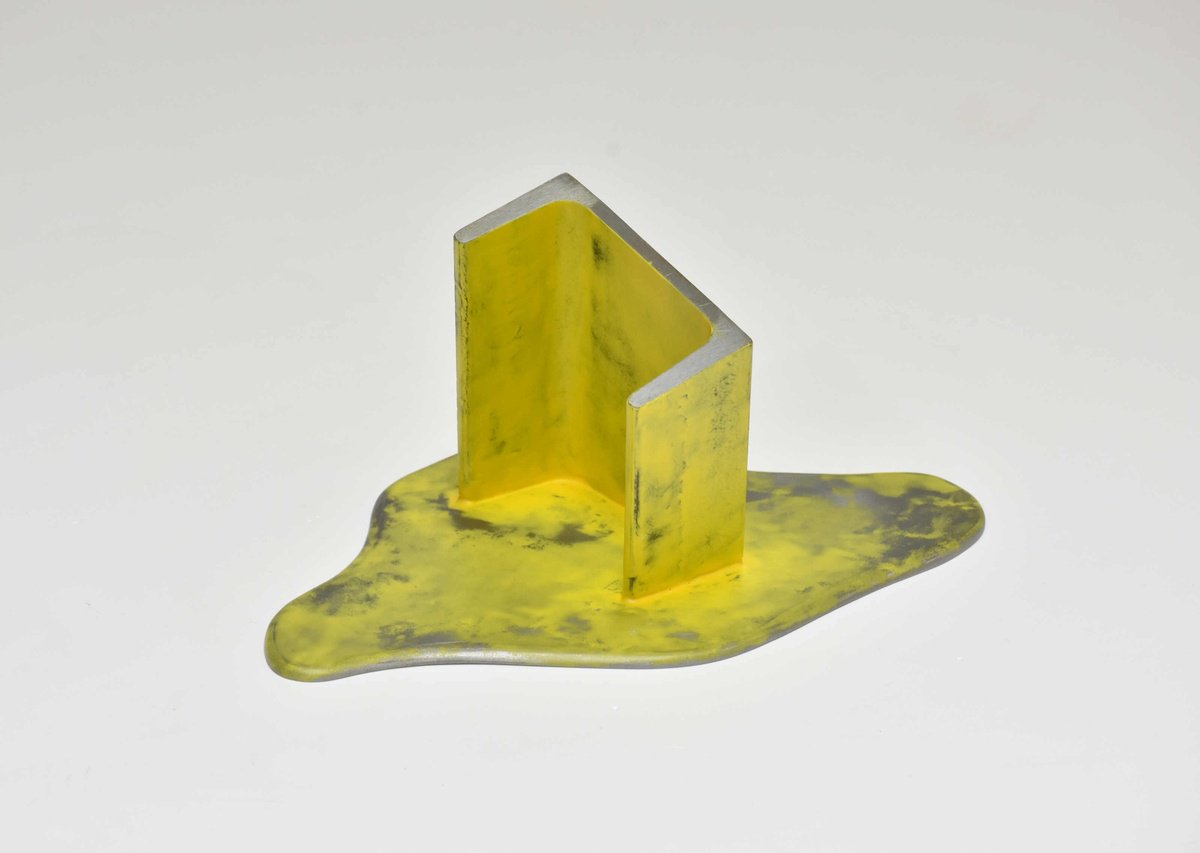 Impressionistic Cityscapes Sculpture By Yannick Bouillault, 11 X 6", Periode 3, 37i?me Jour, Original Artwork