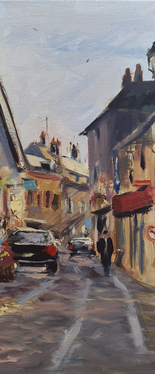 La Châtre, France - Plein Air by Robert Mee