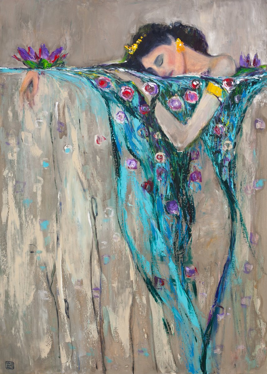 Nymphaea Framed By Liudmila Pisliakova, 20 X 28, Artwork For Sale On Artfinder