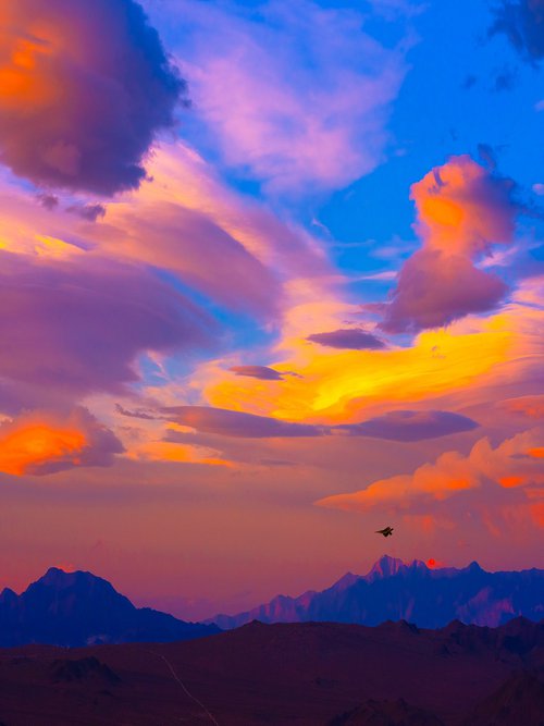 Nevada Skies by Nick Psomiadis