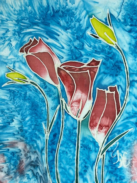 Eustoma Painting