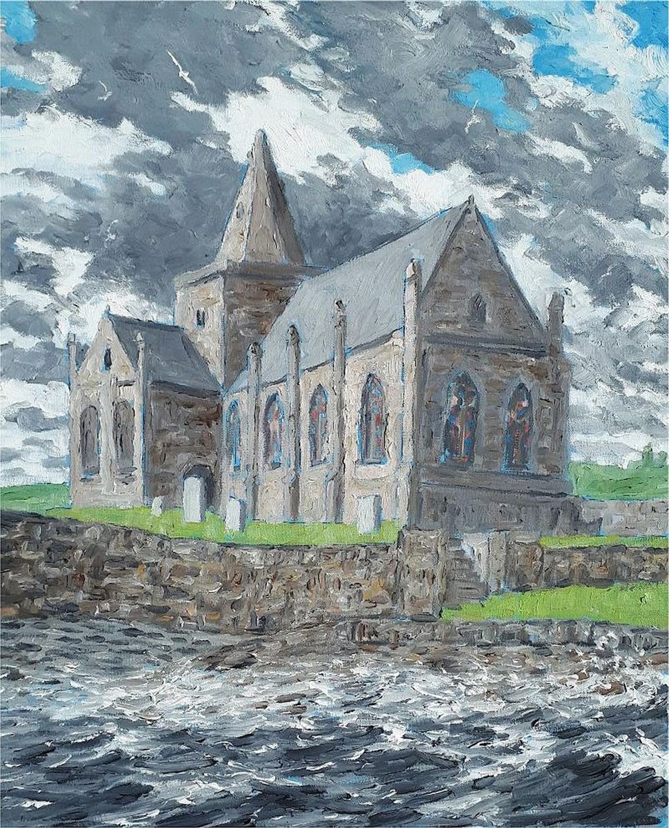 st monans church by Colin Ross Jack