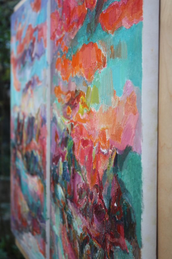 From dusk till dawn (diptich)