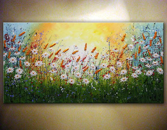 Wildflowers Meadow Painting