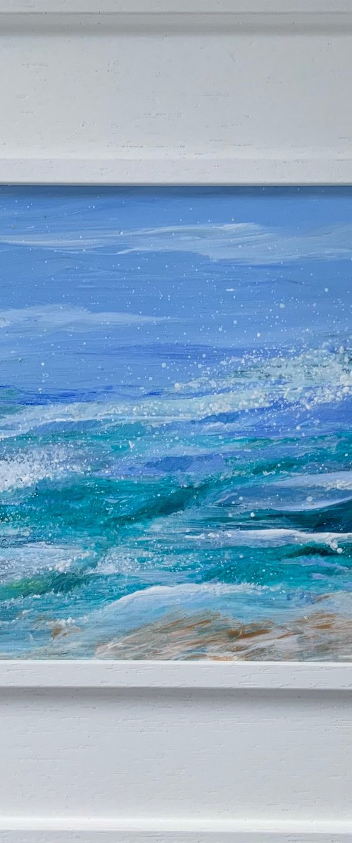 City Beach Blues II by Jan Rogers