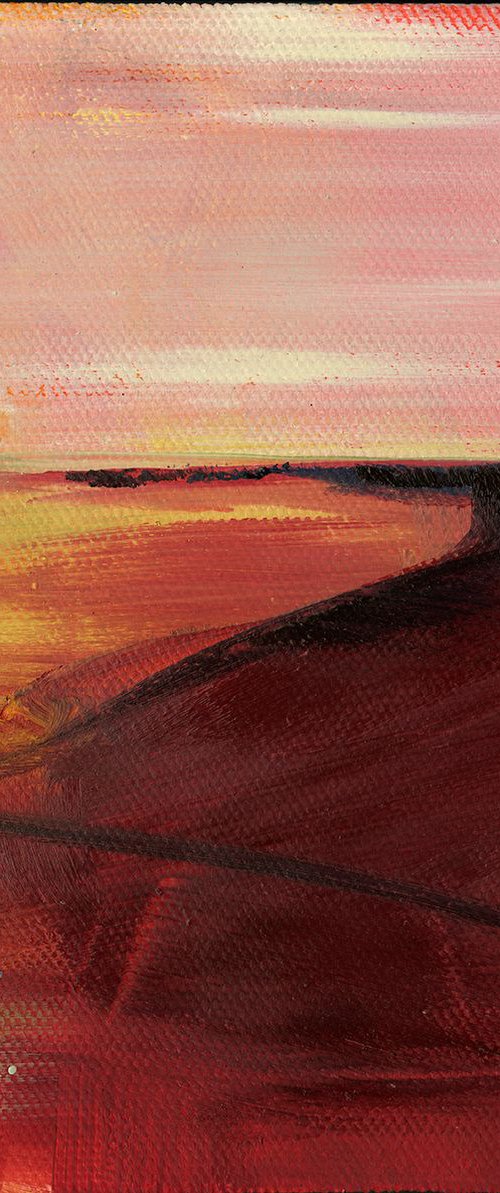 Dreamscape No. 10 - Oil painted landscape painting by Kathy Morton Stanion by Kathy Morton Stanion