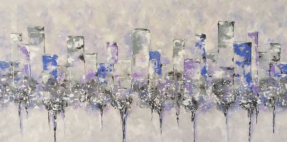 Frozen city by M.Y.