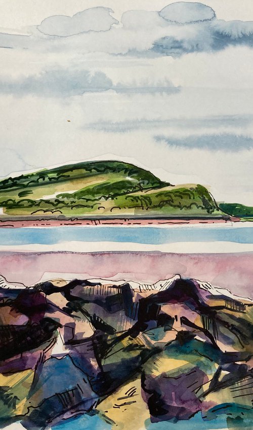 View of Heston Island by Paul Gurney