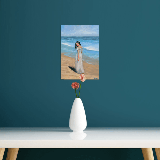 In solitude by the sea