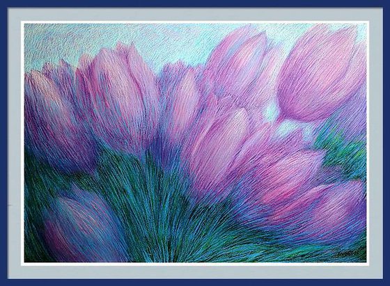 Violet Tulips