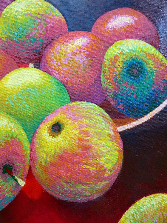 SPILLED BOWL OF APPLES ii