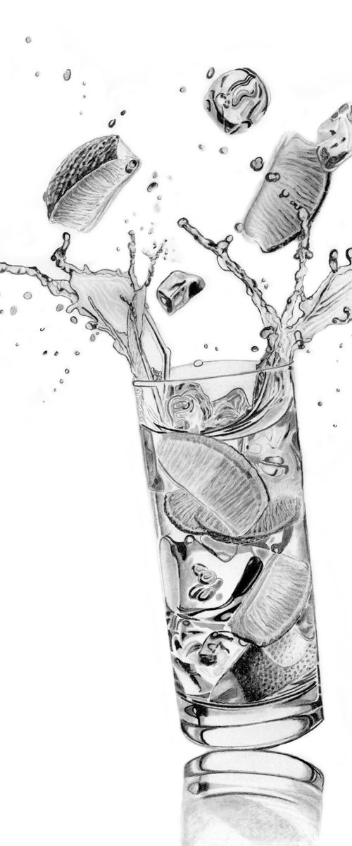 Vodka Tonic Splash by Paul Stowe