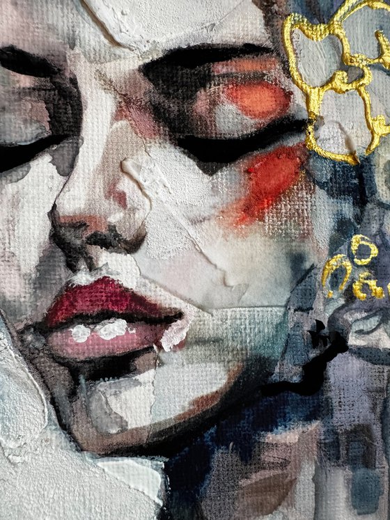 She Listens to Flowers